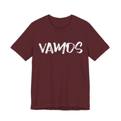 Vamos T-Shirt — Bold Brush Script Graphic Tee