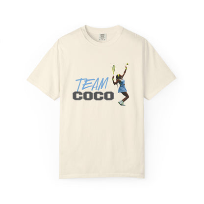 Team Coco Gauff Tennis T-Shirt — "TEAM COCO" Tennis Player Graphic Tee