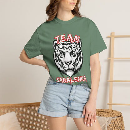 T-Shirt — Team Sabalenka Tiger Graphic Tee