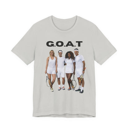 G.O.A.T. Tennis Team Graphic Tee - Federer, Serena, Nadal, Sharapova