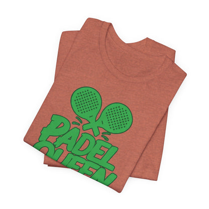 Padel Queen T‑Shirt — Women's Padel Tennis Graphic Tee