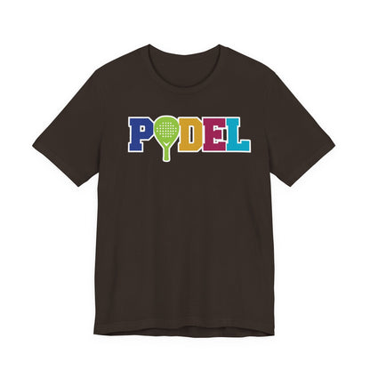 PÖDEL Paddle Tee – Colorful Pickleball Graphic T-Shirt