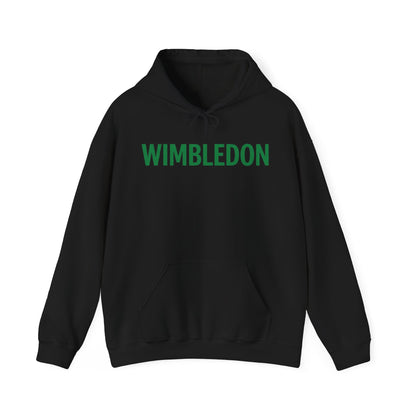 Wimbledon Hoodie — Classic Green Tennis Logo Pullover
