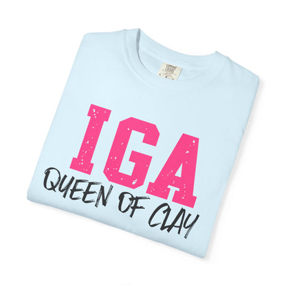 IGA Swiatek - Queen of Clay T-Shirt — Funny Pottery Mom Shirt