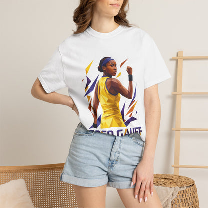 Coco Gauff Tennis Player Graphic T-Shirt — Women's/Unisex Sports Tee