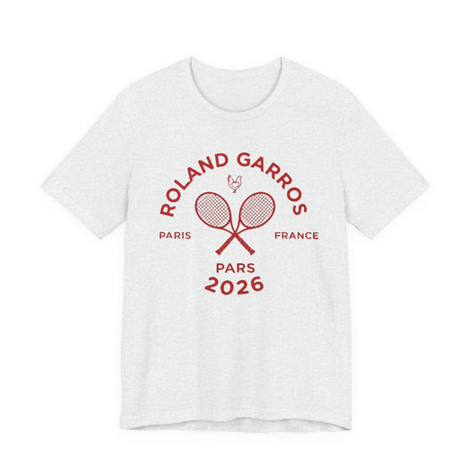 Roland Garros 2026 Paris Tennis Tee