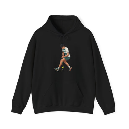 Vintage Tennis Hoodie — "It’s Carlos Alcaraz" Retro Tennis Illustration Sweatshirt