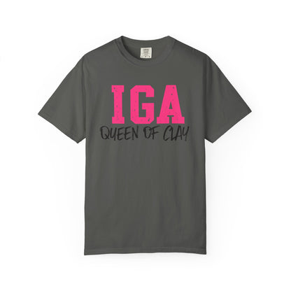 IGA Swiatek - Queen of Clay T-Shirt — Funny Pottery Mom Shirt