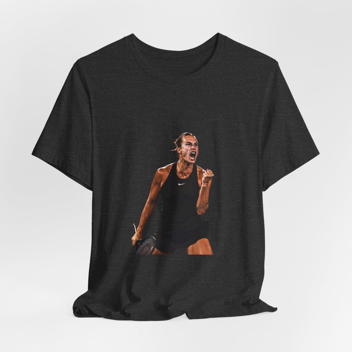 Tennis Player Aryna Sabalenka Victory Graphic Tee