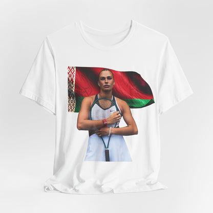 Tennis Player Aryna Sabalenka — Patriotic Athlete T-Shirt