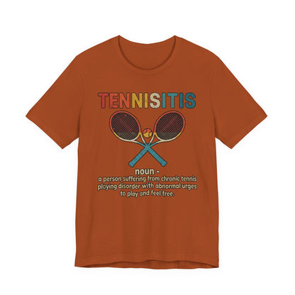 Tennisitis T-Shirt – Vintage Tennis Rackets Graphic Tee
