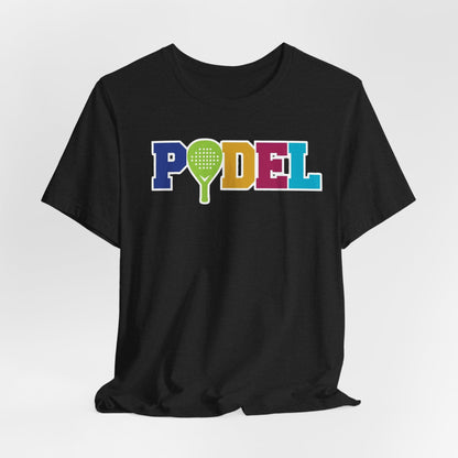 PÖDEL Paddle Tee – Colorful Pickleball Graphic T-Shirt