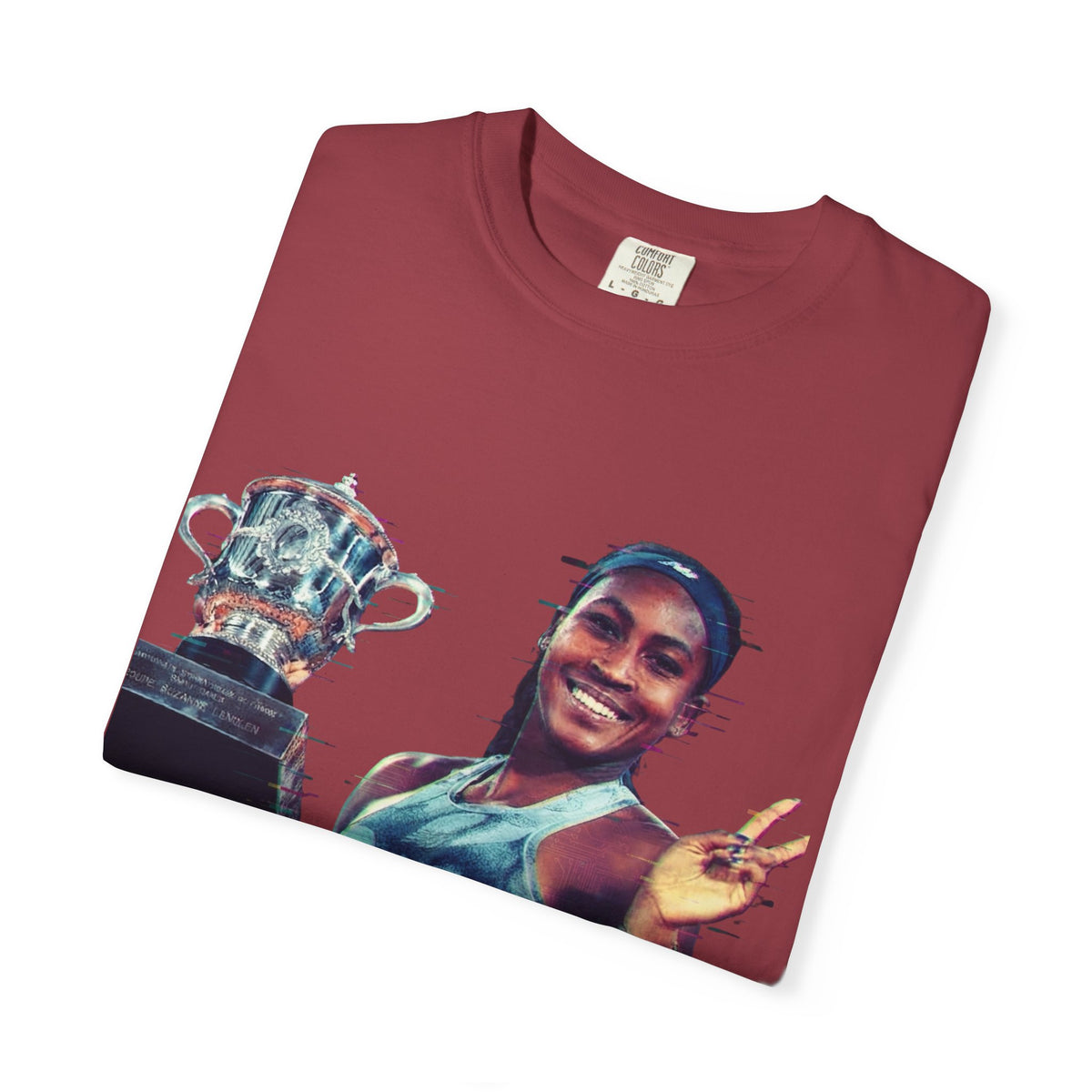 T-Shirt — Coco Gauff Champion Photo Tee