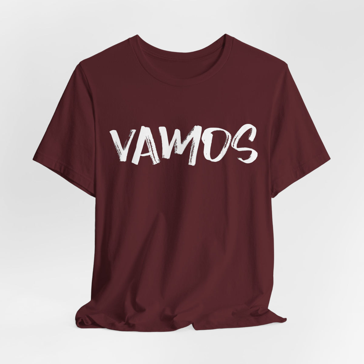Vamos T-Shirt — Bold Brush Script Graphic Tee