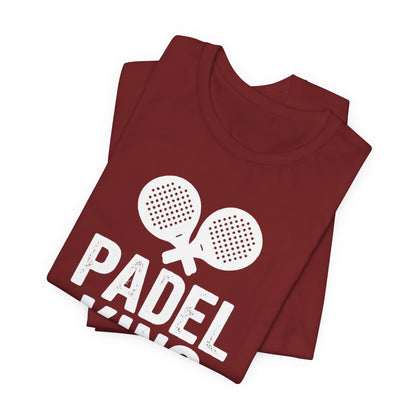 Padel King T‑Shirt — Men's Padel Tennis Graphic Tee
