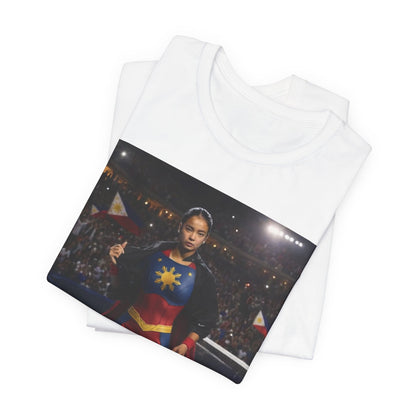 Alex Eala Tennis T‑Shirt — Filipino Tennis Star Photo Tee