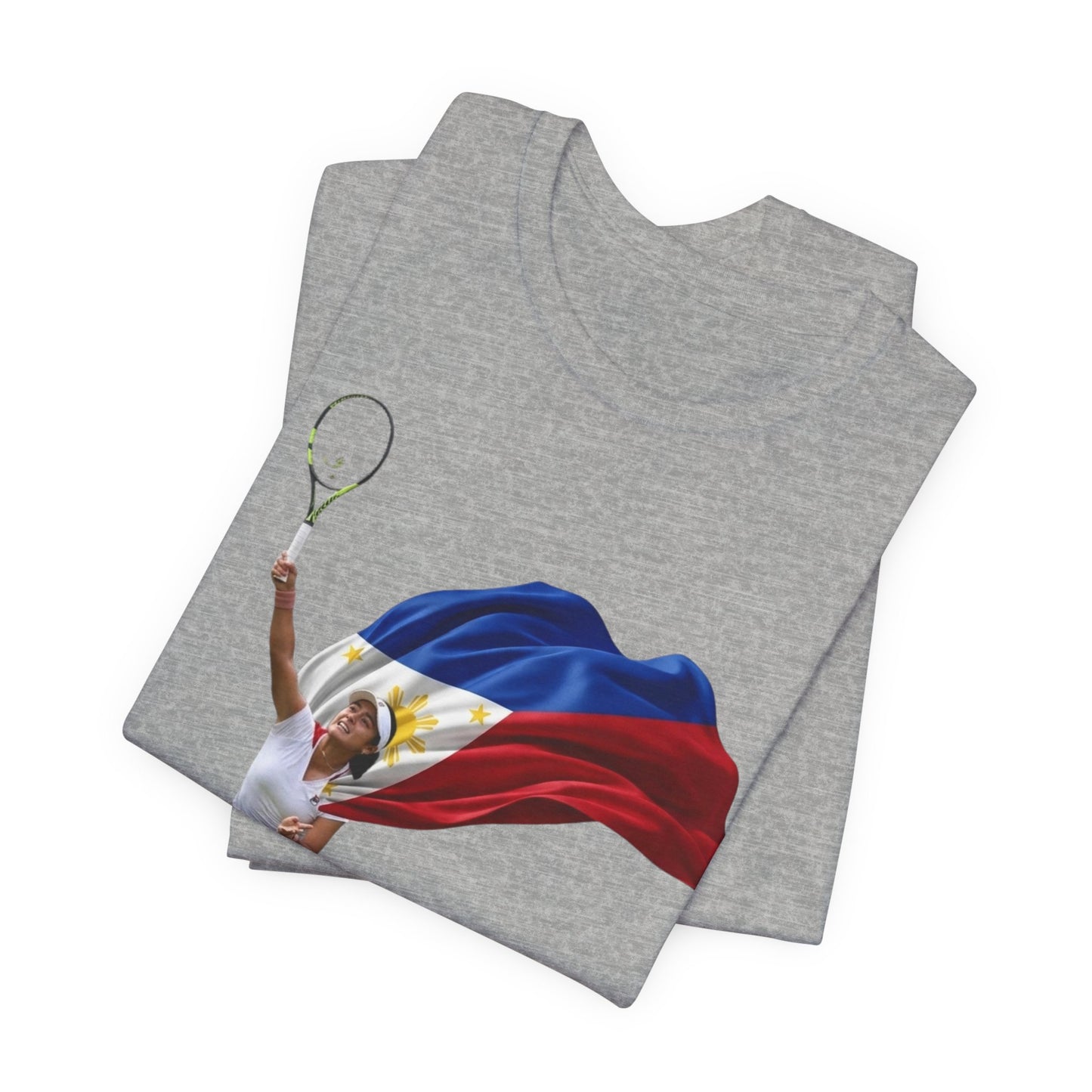 Alex Eala - Tennis Player with Philippine Flag T‑Shirt