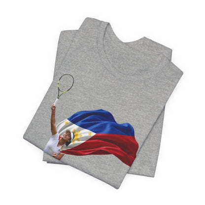 Alex Eala - Tennis Player with Philippine Flag T‑Shirt