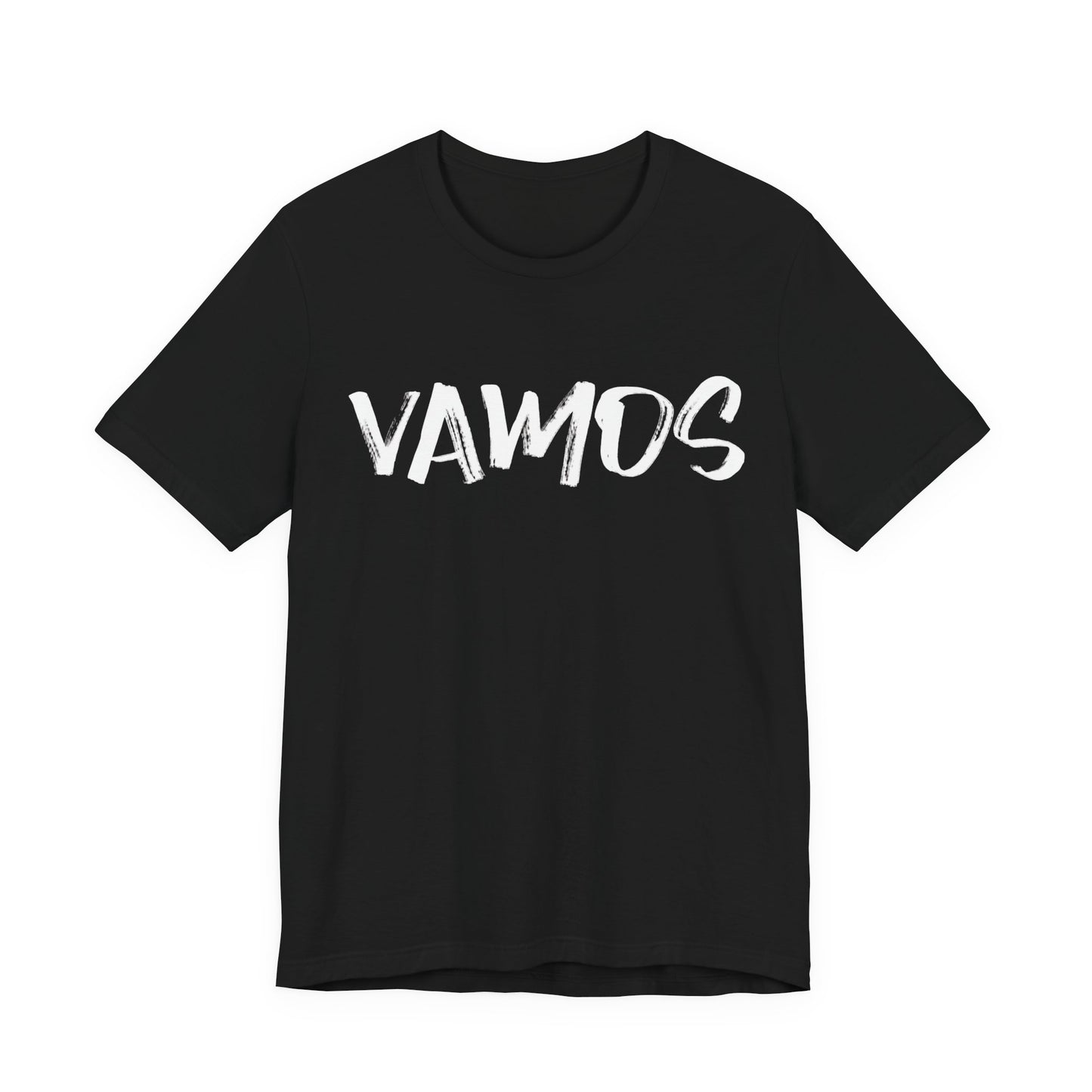 Vamos T-Shirt — Bold Brush Script Graphic Tee