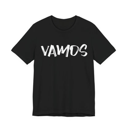Vamos T-Shirt — Bold Brush Script Graphic Tee