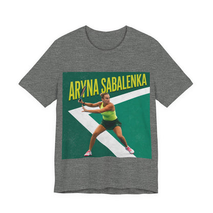 Aryna Sabalenka Tennis Tee – Women's Pro Player Graphic T-Shirt