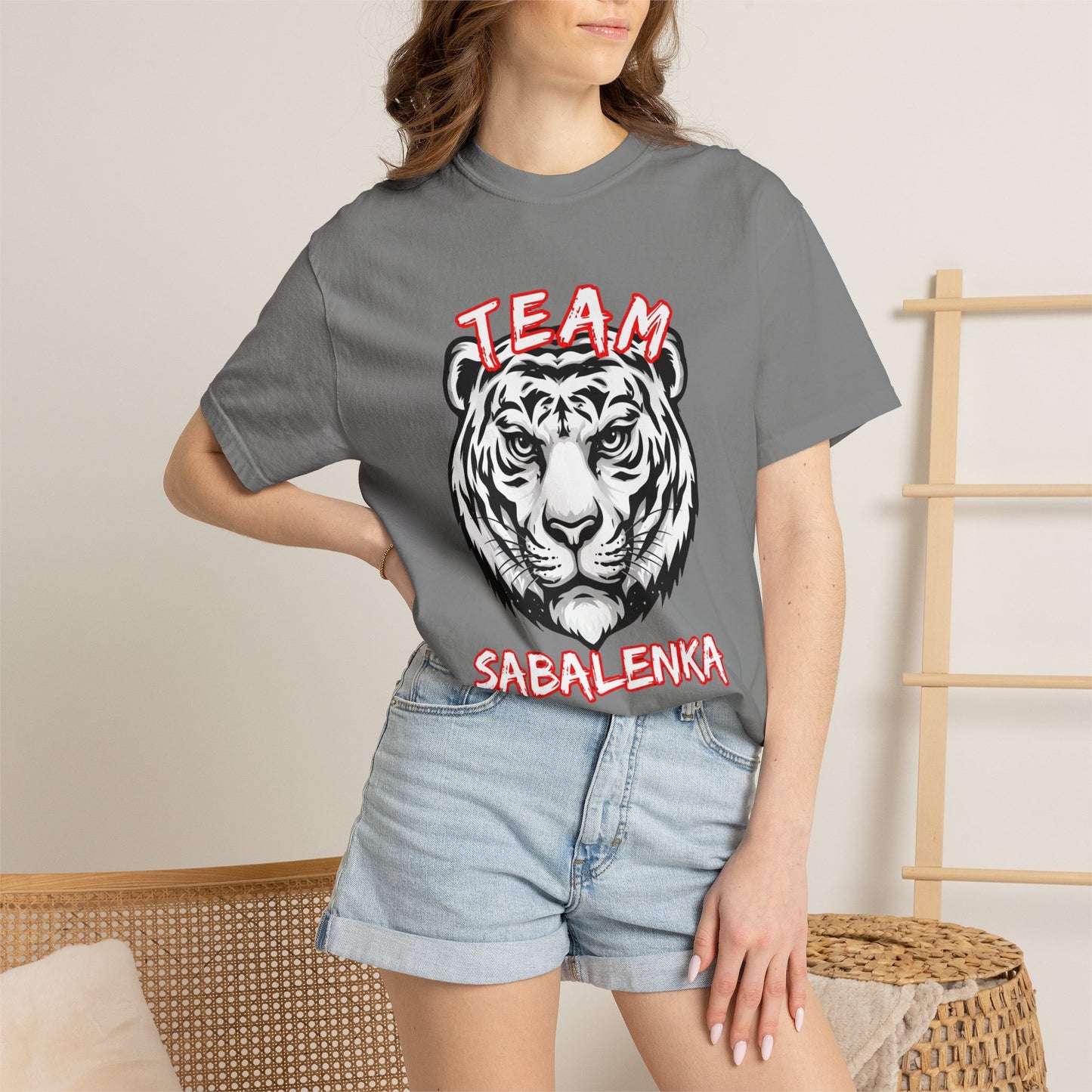 T-Shirt — Team Sabalenka Tiger Graphic Tee