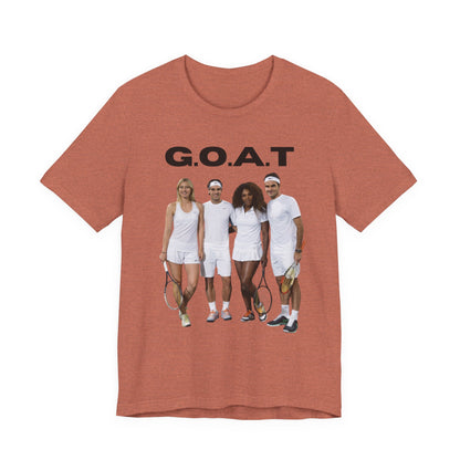 G.O.A.T. Tennis Team Graphic Tee - Federer, Serena, Nadal, Sharapova