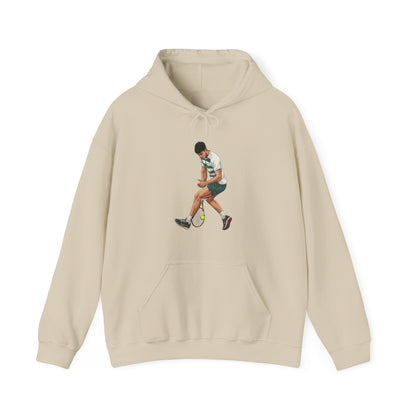 Vintage Tennis Hoodie — "It’s Carlos Alcaraz" Retro Tennis Illustration Sweatshirt