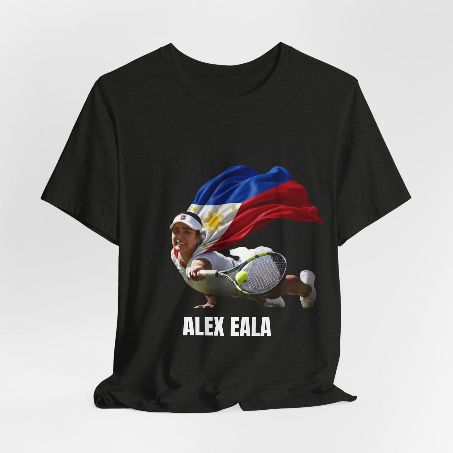Tennis Superhero Tee — Philippine Flag Athlete Graphic