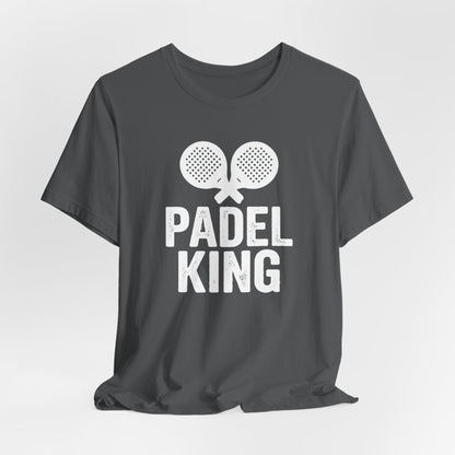 Padel King T‑Shirt — Men's Padel Tennis Graphic Tee