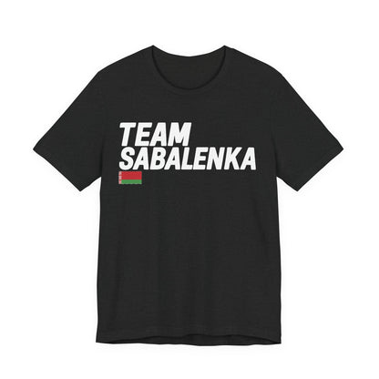 Team Sabalenka Minimalist Pan-African Flag T-shirt
