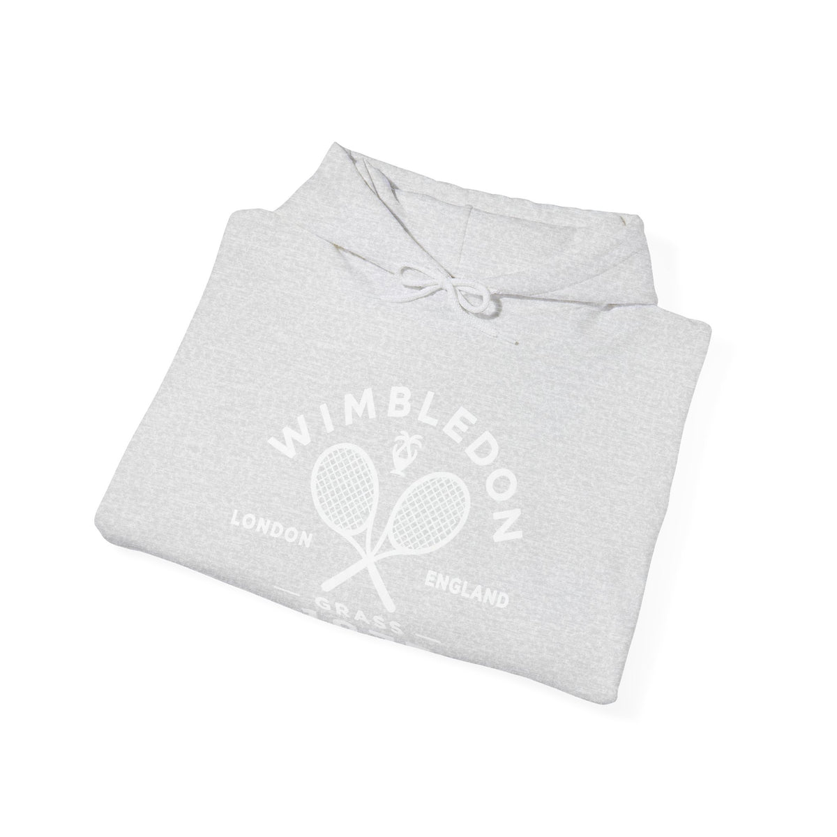 Wimbledon 1877 Tennis Hoodie — Classic Racquets Logo Pullover