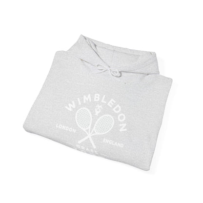 Wimbledon 1877 Tennis Hoodie — Classic Racquets Logo Pullover