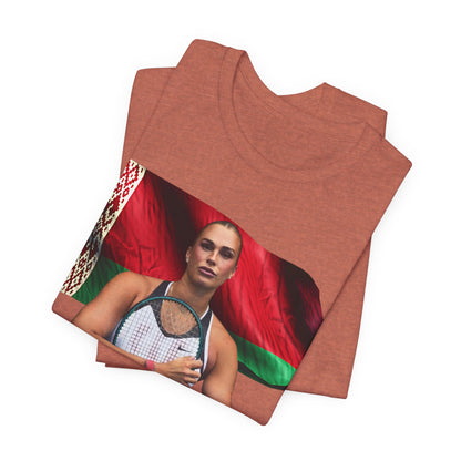 Tennis Player Aryna Sabalenka — Patriotic Athlete T-Shirt
