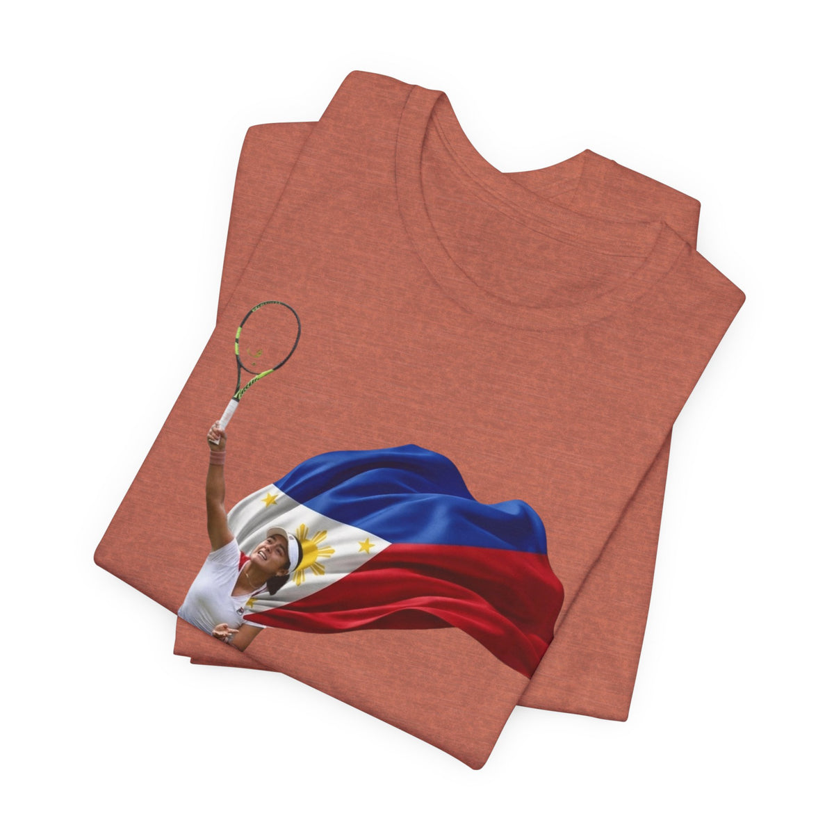 Alex Eala - Tennis Player with Philippine Flag T‑Shirt