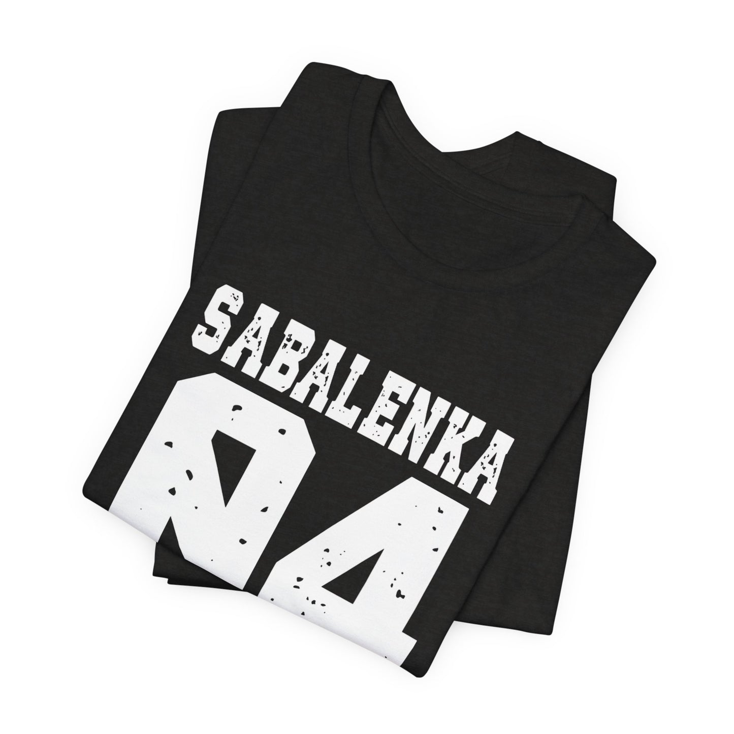 Sabalenka Short Sleeve Tee — Minimal Classic Blank T‑Shirt