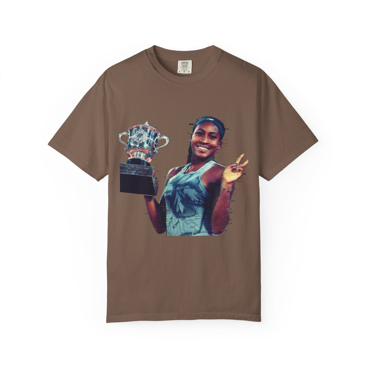 T-Shirt — Coco Gauff Champion Photo Tee