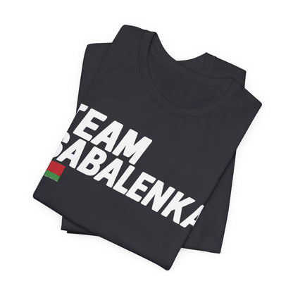 Team Sabalenka Minimalist Pan-African Flag T-shirt