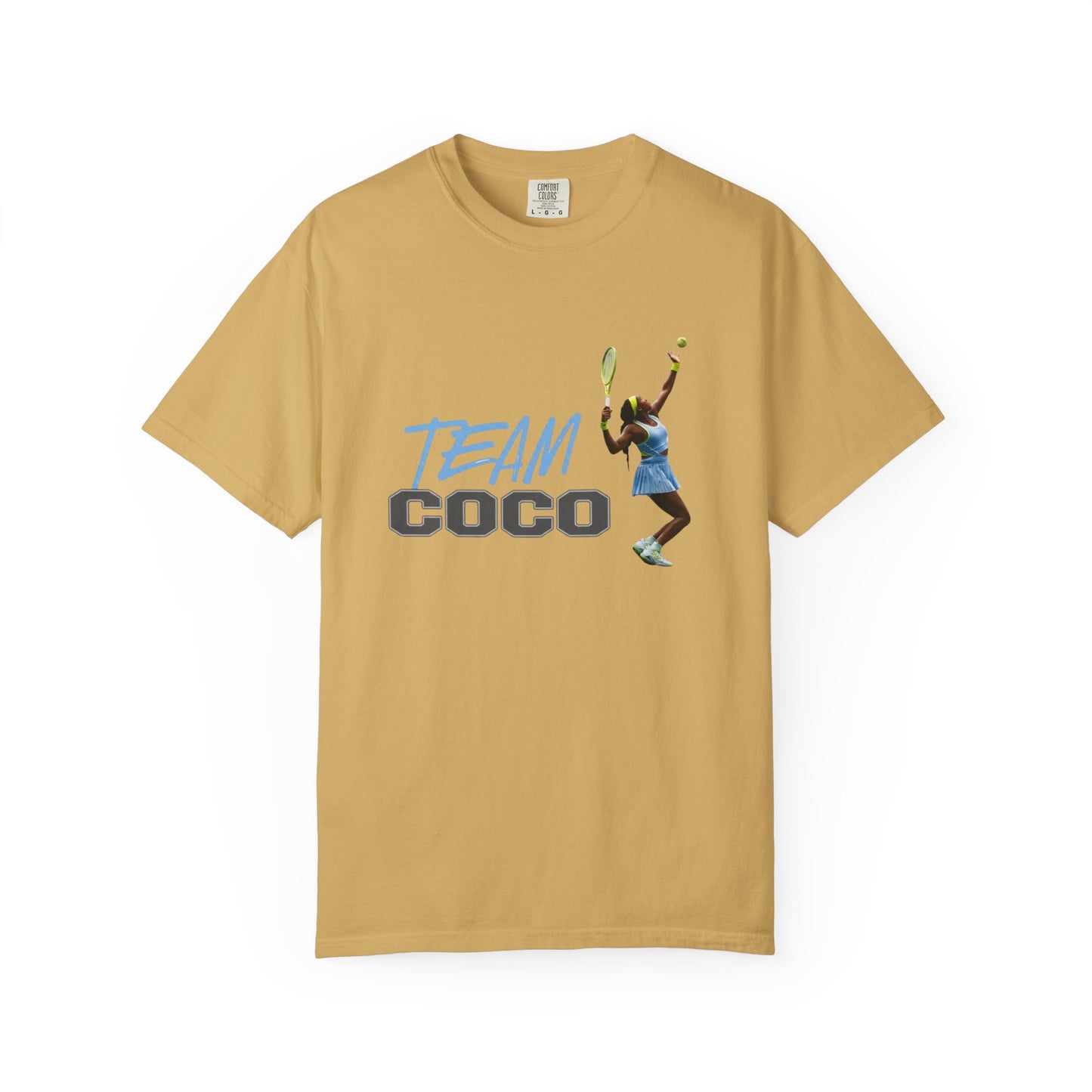 Team Coco Gauff Tennis T-Shirt — "TEAM COCO" Tennis Player Graphic Tee