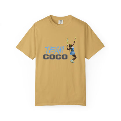 Team Coco Gauff Tennis T-Shirt — "TEAM COCO" Tennis Player Graphic Tee