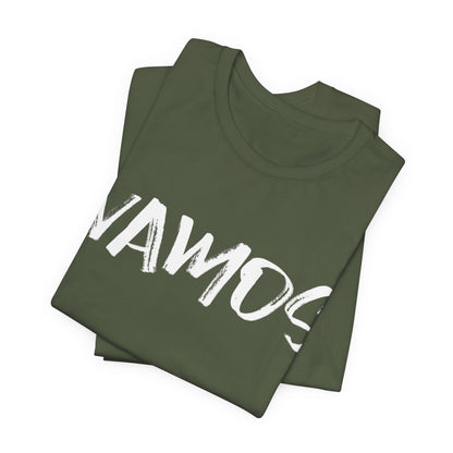 Vamos T-Shirt — Bold Brush Script Graphic Tee