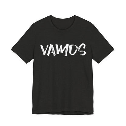 Vamos T-Shirt — Bold Brush Script Graphic Tee