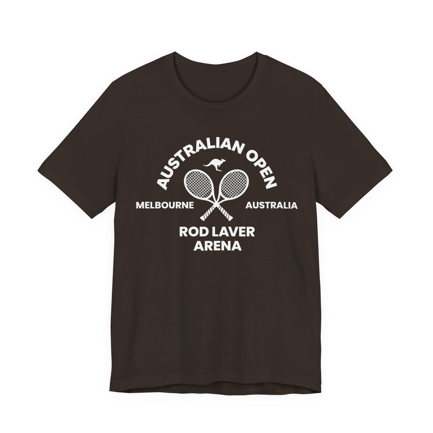 Classic White Tennis Tee — Unisex Jersey Short Sleeve