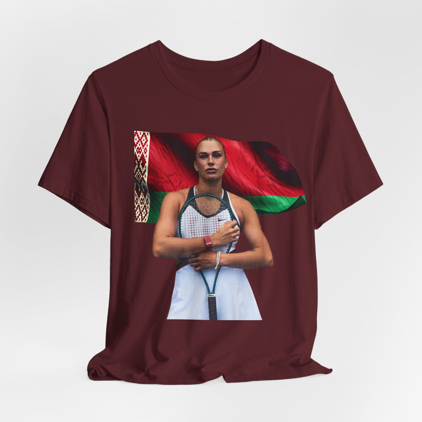 Tennis Player Aryna Sabalenka — Patriotic Athlete T-Shirt
