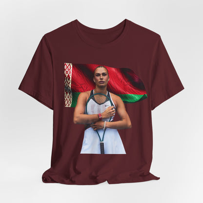 Tennis Player Aryna Sabalenka — Patriotic Athlete T-Shirt