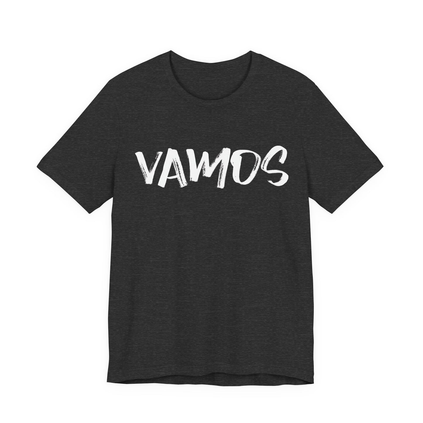 Vamos T-Shirt — Bold Brush Script Graphic Tee