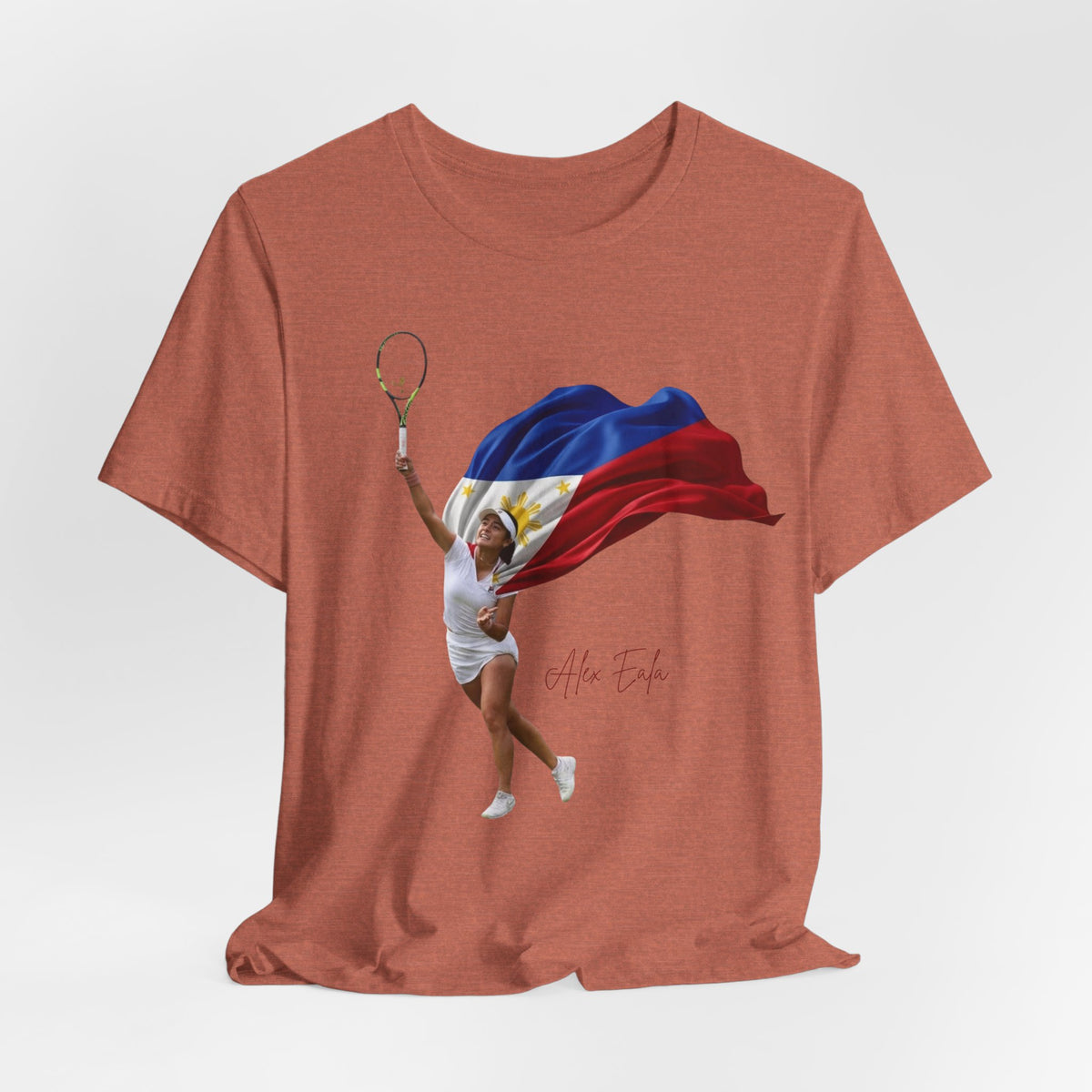 Alex Eala - Tennis Player with Philippine Flag T‑Shirt