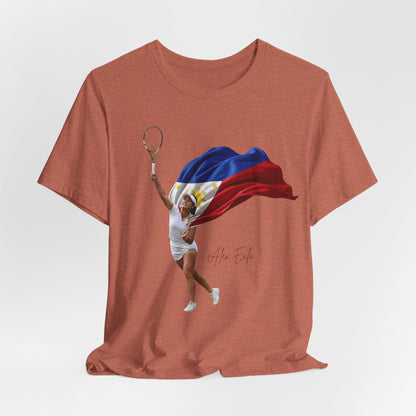 Alex Eala - Tennis Player with Philippine Flag T‑Shirt