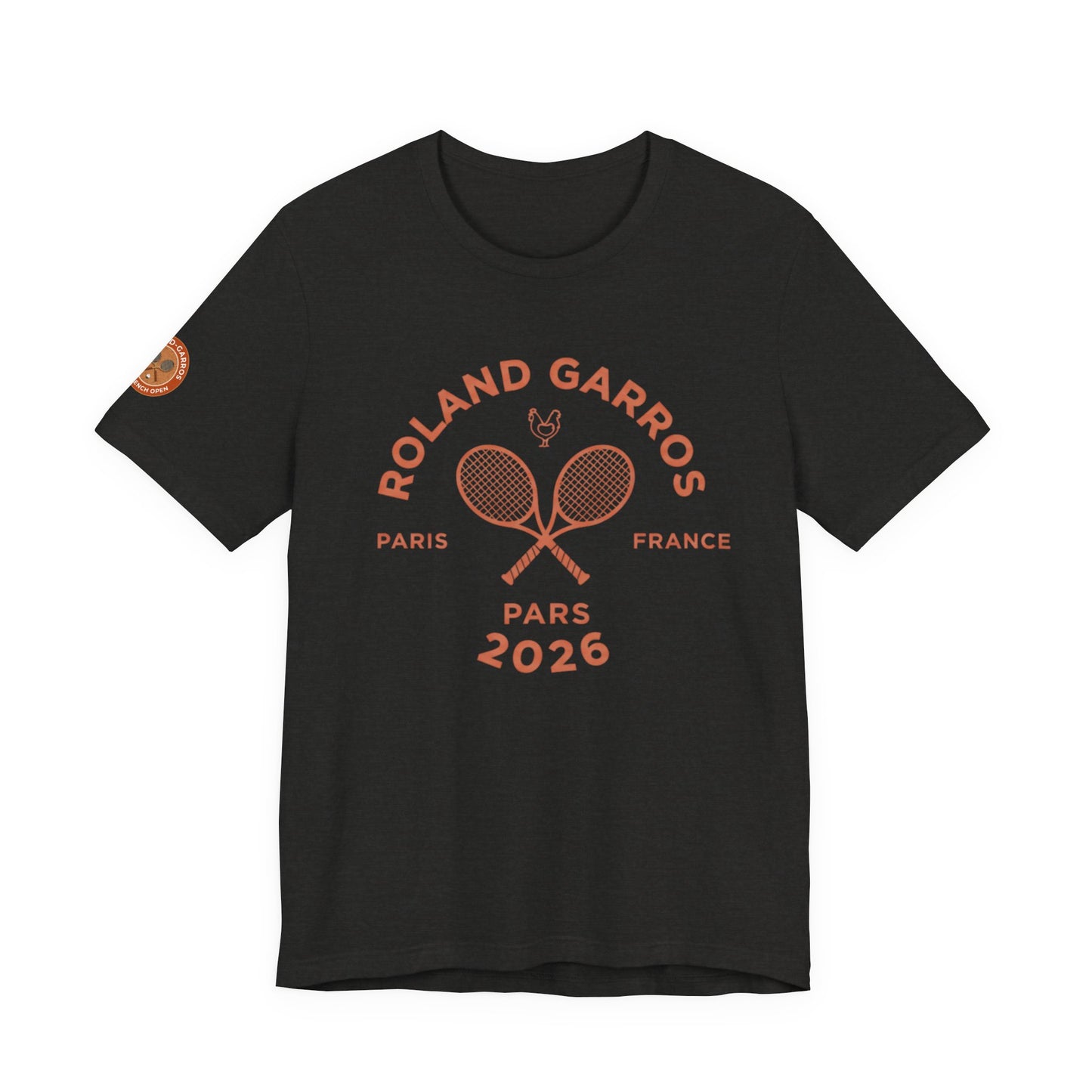 Roland Garros 2026 Tennis Tee – Paris Tournament Graphic T-Shirt