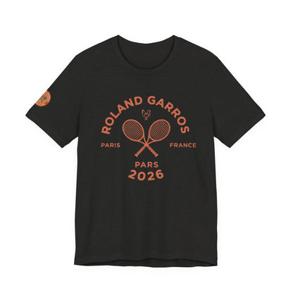 Roland Garros 2026 Tennis Tee – Paris Tournament Graphic T-Shirt